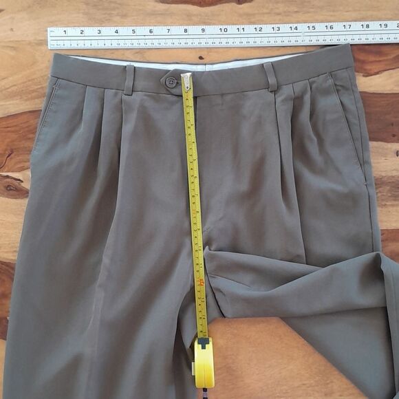 Pronto Uomo- Worsted Wool Trousers - Picture 12 of 16